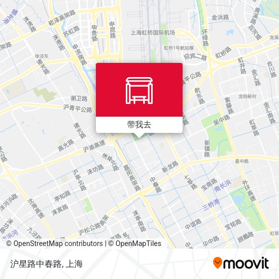 沪星路中春路地图