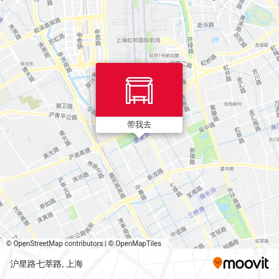 沪星路七莘路地图