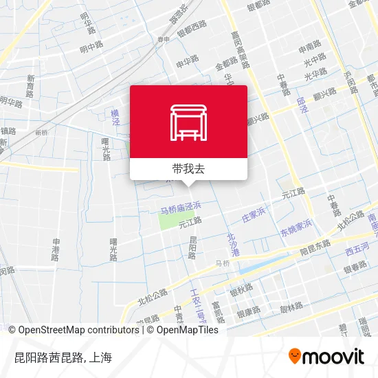 昆阳路茜昆路地图