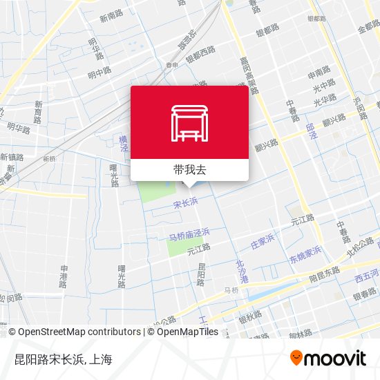 昆阳路宋长浜地图