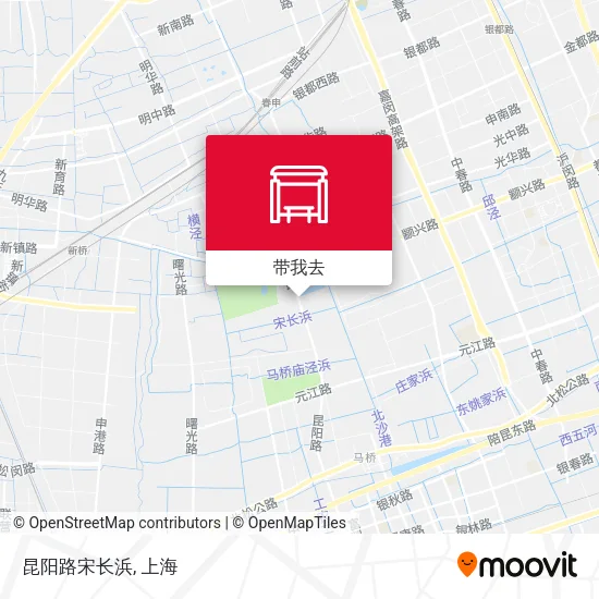 昆阳路宋长浜地图