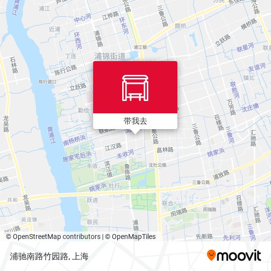 浦驰南路竹园路地图
