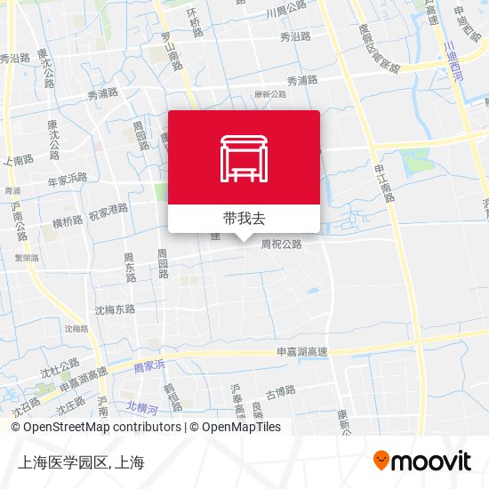 上海医学园区地图