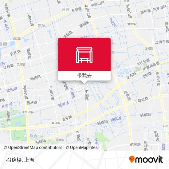 召稼楼地图