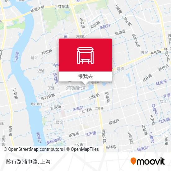 陈行路浦申路地图