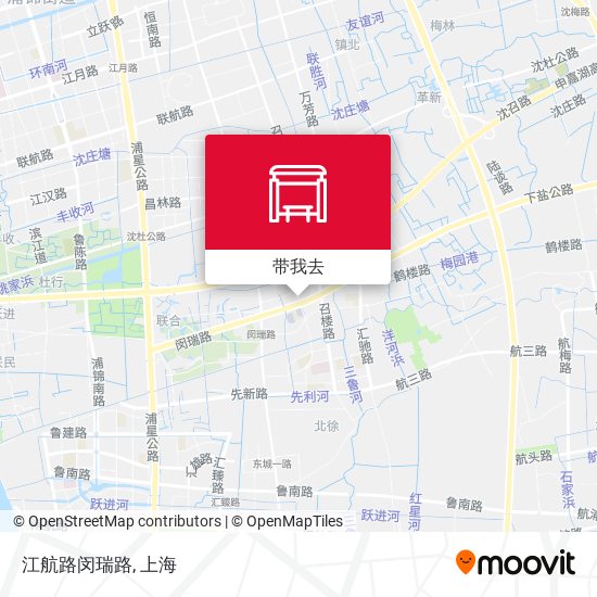 江航路闵瑞路地图