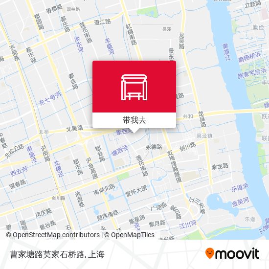 曹家塘路莫家石桥路地图