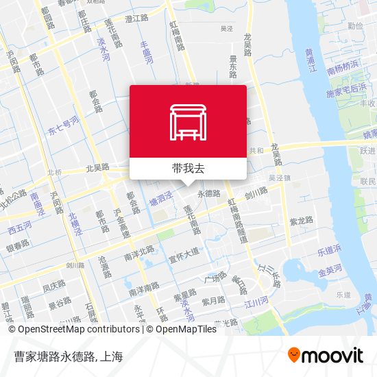 曹家塘路永德路地图