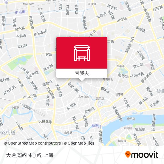 天通庵路同心路地图
