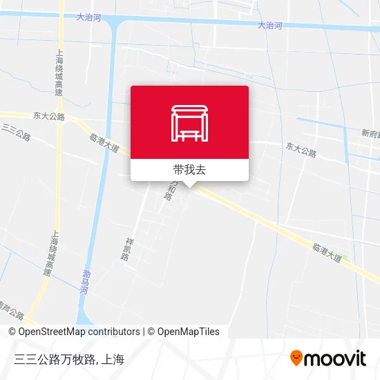 三三公路万牧路地图