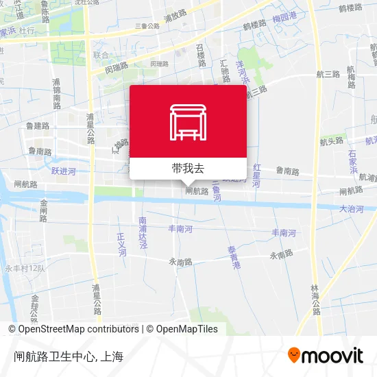 闸航路卫生中心地图