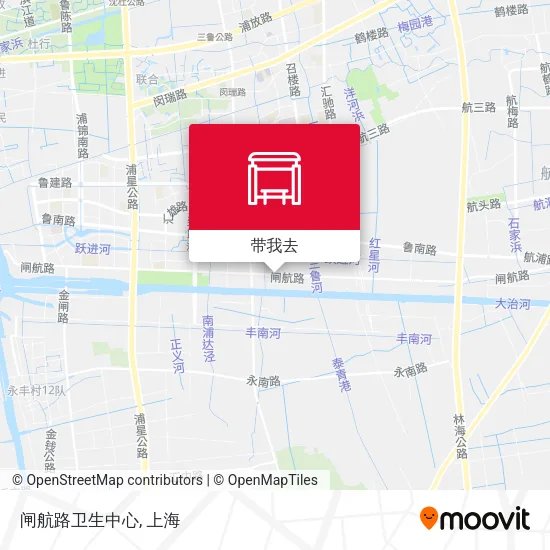 闸航路卫生中心地图