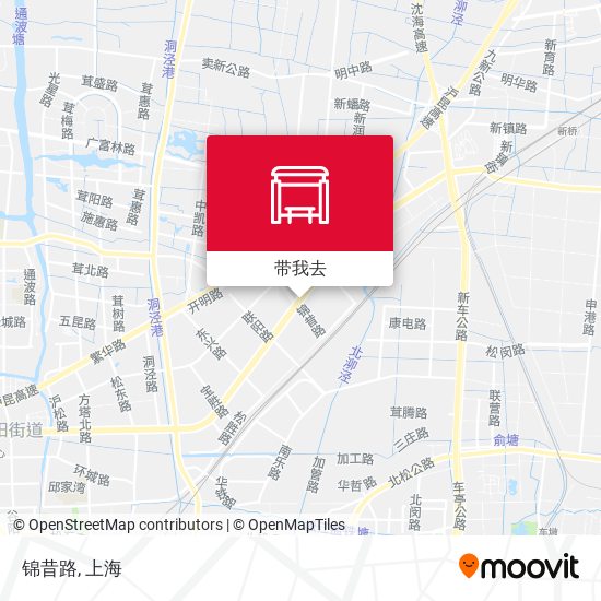 锦昔路地图