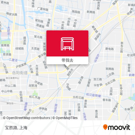 宝胜路地图
