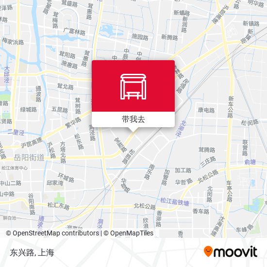 东兴路地图