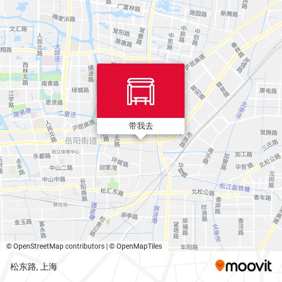 松东路地图