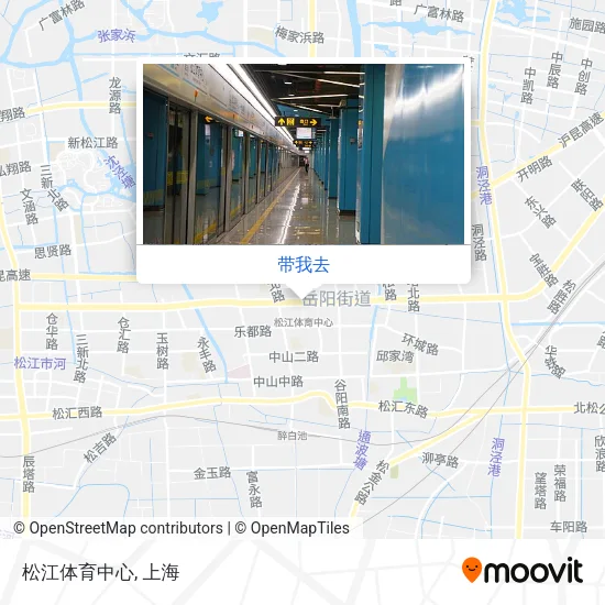 松江体育中心地图
