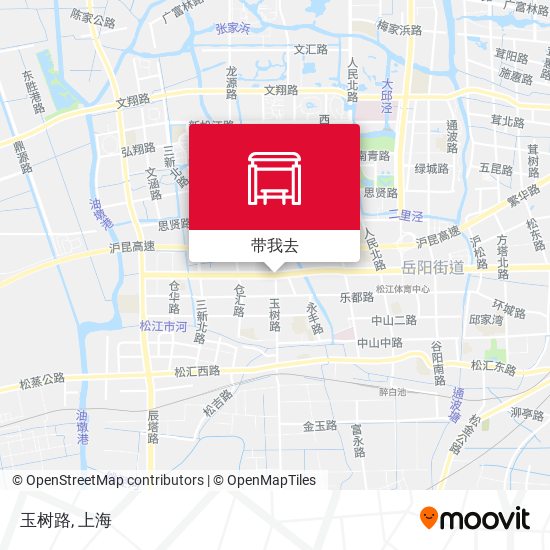 玉树路地图