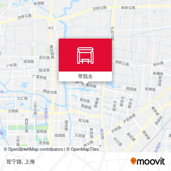 茸宁路地图