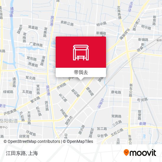 江田东路地图