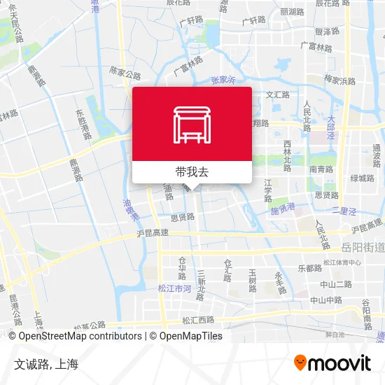 文诚路地图