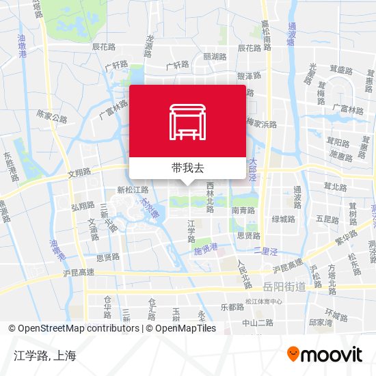 江学路地图