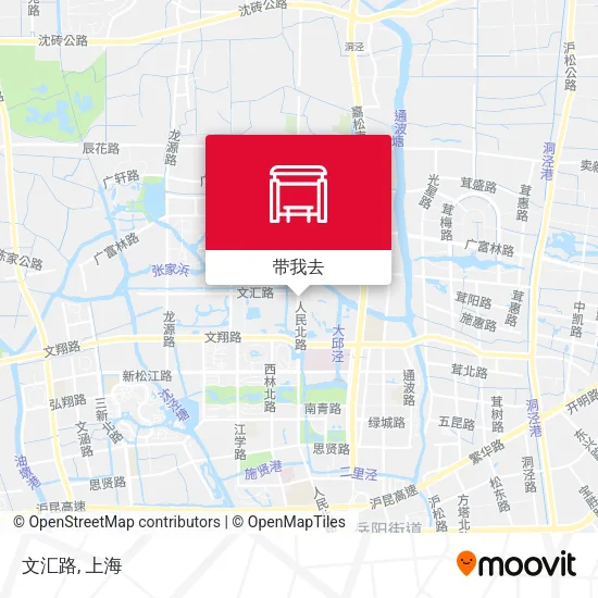 文汇路地图
