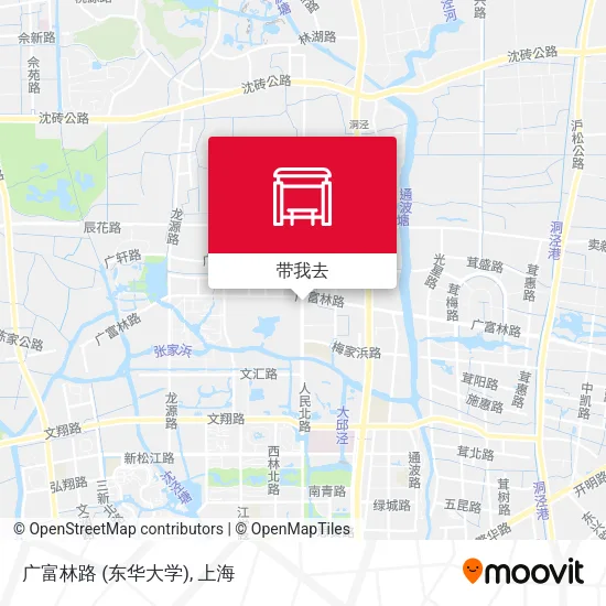 广富林路 (东华大学)地图