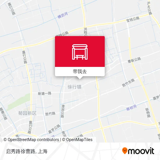 启秀路徐曹路地图
