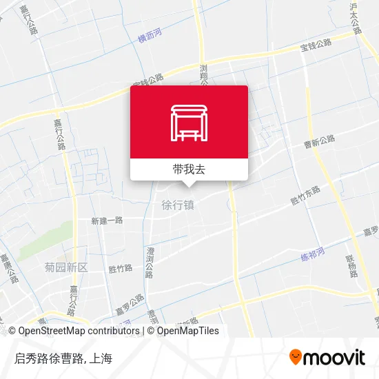 启秀路徐曹路地图