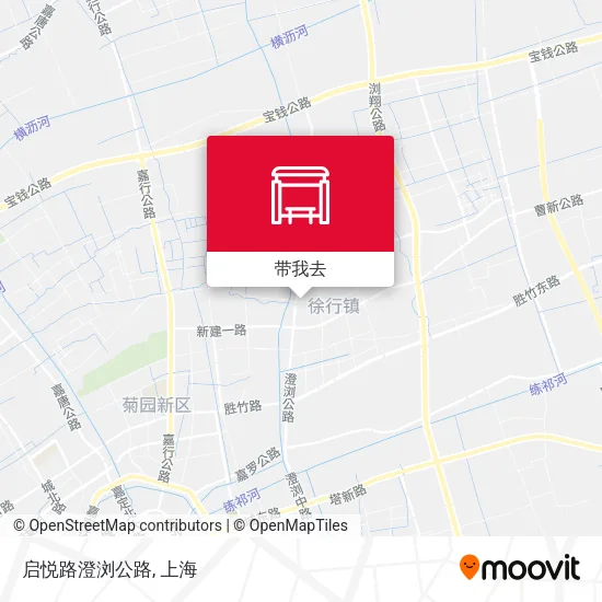 启悦路澄浏公路地图