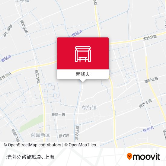 澄浏公路施钱路地图