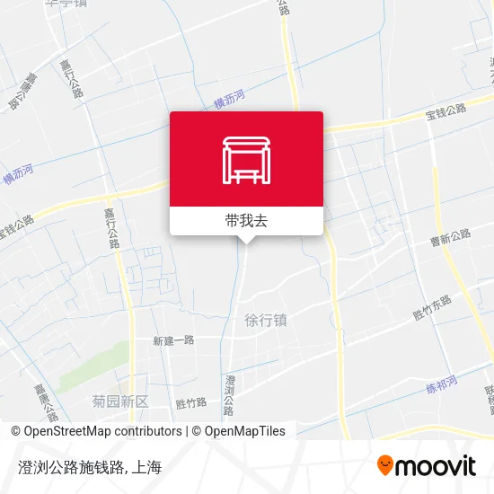 澄浏公路施钱路地图