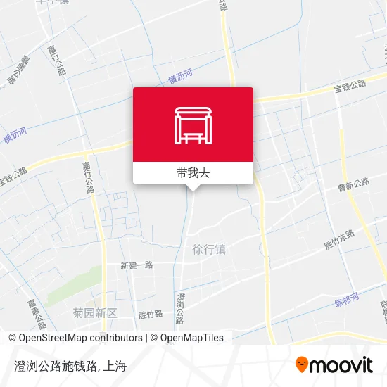 澄浏公路施钱路地图