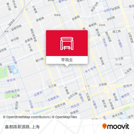 鑫都路新源路地图