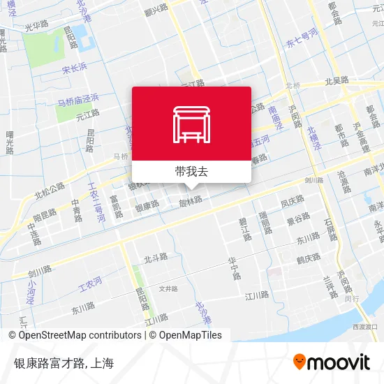 银康路富才路地图