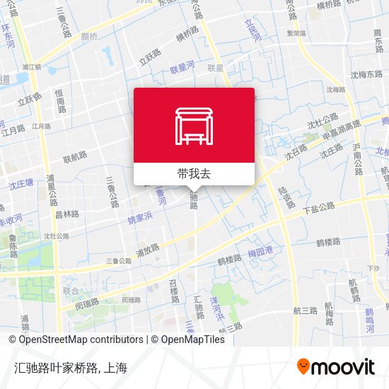 汇驰路叶家桥路地图