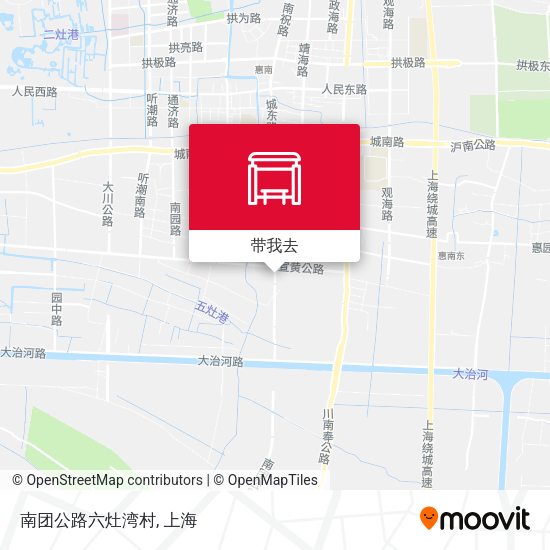 南团公路六灶湾村地图