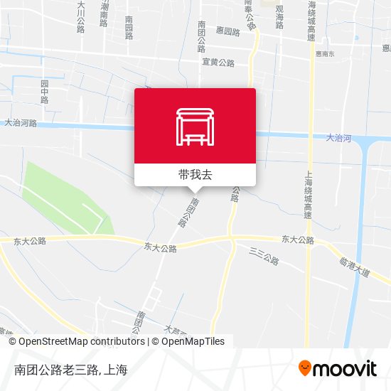 南团公路老三路地图