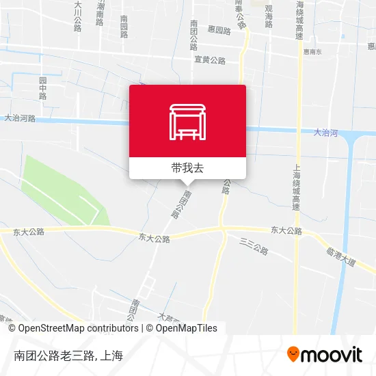 南团公路老三路地图