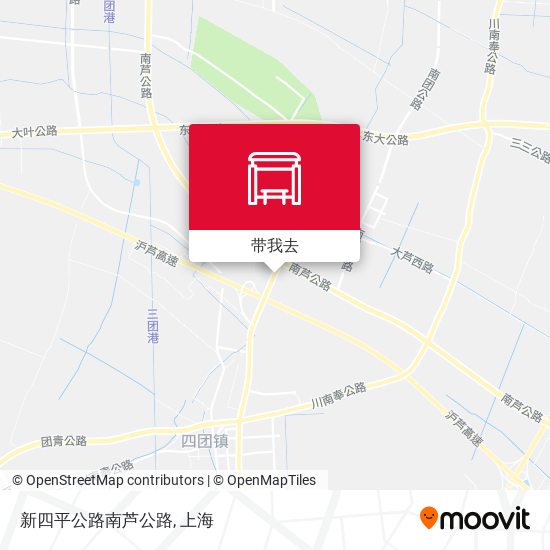 新四平公路南芦公路地图