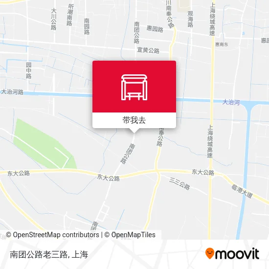 南团公路老三路地图