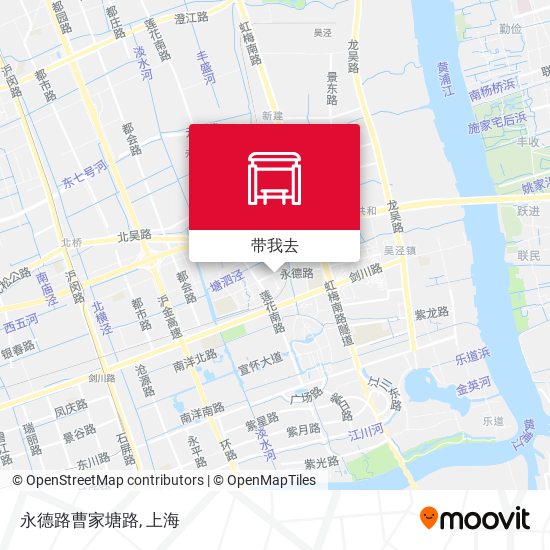 永德路曹家塘路地图