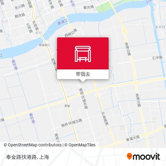 奉金路扶港路地图