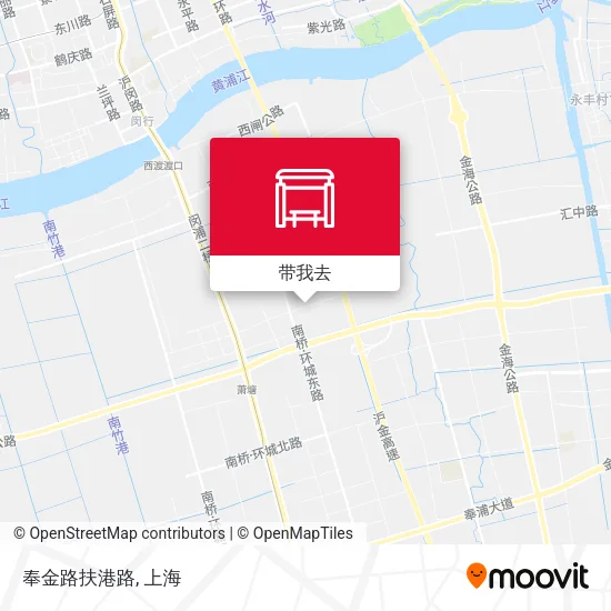 奉金路扶港路地图