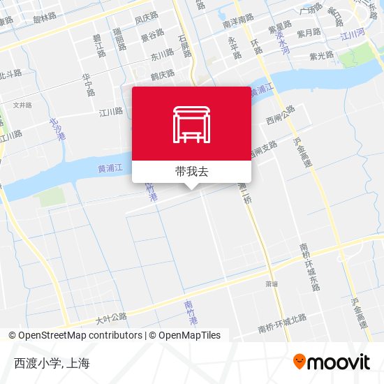 西渡小学地图