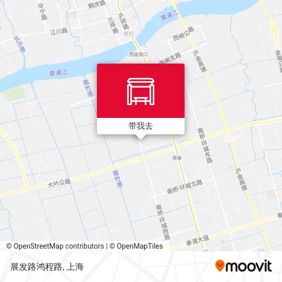 展发路鸿程路地图