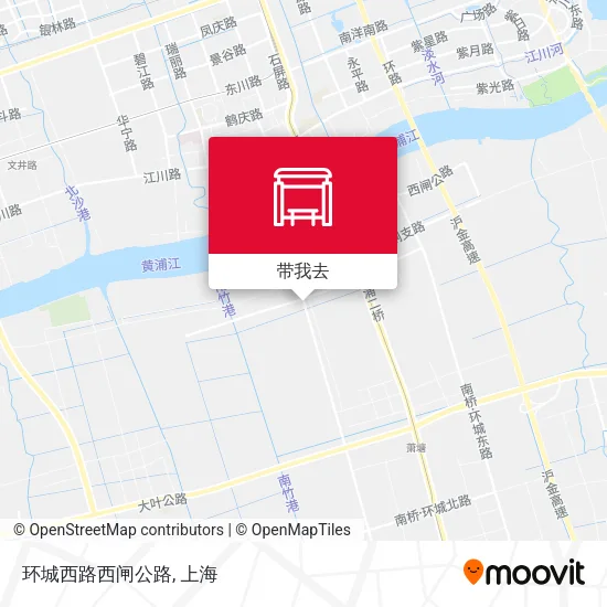 环城西路西闸公路地图