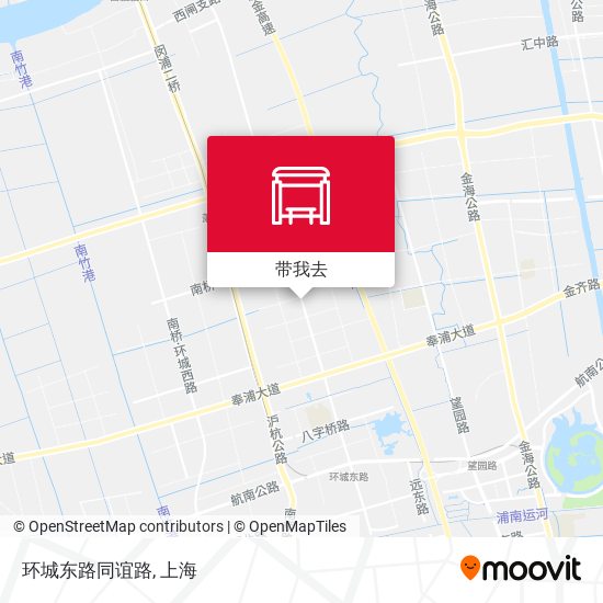 环城东路同谊路地图