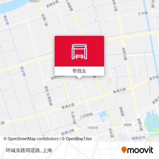 环城东路同谊路地图